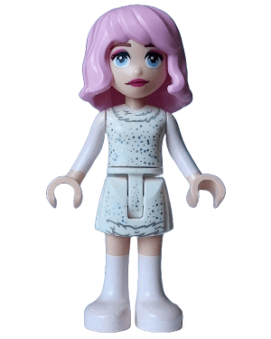 Enid Sinclair - White Sparkling Dress
