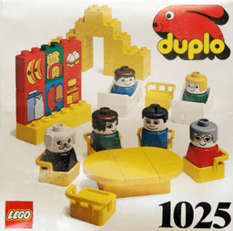 Figures and Furniture - 35 elements (for set 1026)