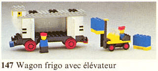Refrigerated Car with Forklift