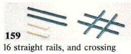 Crossover, Straight Rails