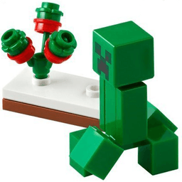 Advent Calendar 2025, Minecraft (Day 4) - Creeper and Sweet Berry Bush
