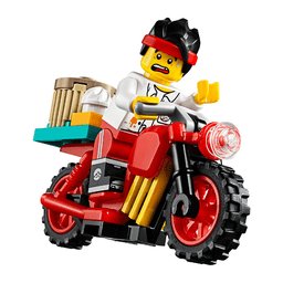 Monkie Kid's Delivery Bike polybag
