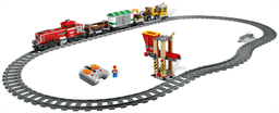 Red Cargo Train