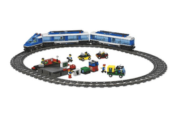 Railway Express with Transformer and Speed Regulator