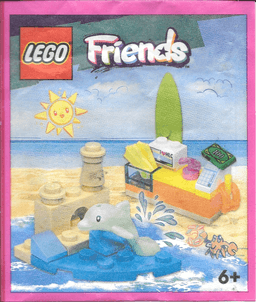 Beach Shop and Dolphin paper bag
