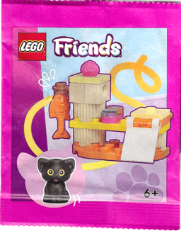 Kitten with Cat Tree paper bag