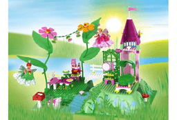 Flower Fairy Party, Purple/Silver Box