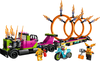 Stunt Truck & Ring of Fire Challenge
