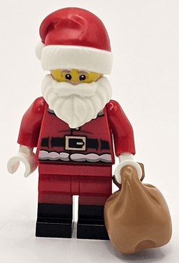 Advent Calendar 2023, City (Day 24) - Mr. Claus / Santa with Gift Bag