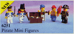 Pirate Mini Figures (Sea Mates)