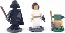 LEGO Brand Store Exclusive Build - Star Wars Darth Vader, Princess Leia, Yoda