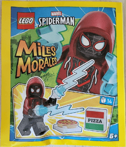 Miles Morales paper bag #3