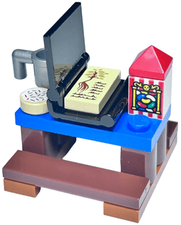 Advent Calendar 2024, Harry Potter (Day 5) - Table with Book and Food