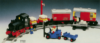 Steam Cargo Train, battery