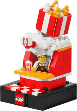 Bricktober Brick Bites Set 2/4 - Popcorn Stall (2024 Toys "R" Us Exclusive)