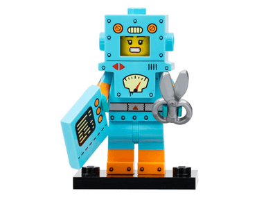 Cardboard Robot, Series 23 (Complete Set with Stand and Accessories)