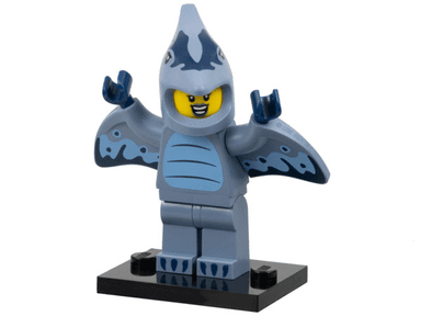 Pterodactyl Costume Fan, Series 27 (Complete Set with Stand and Accessories)