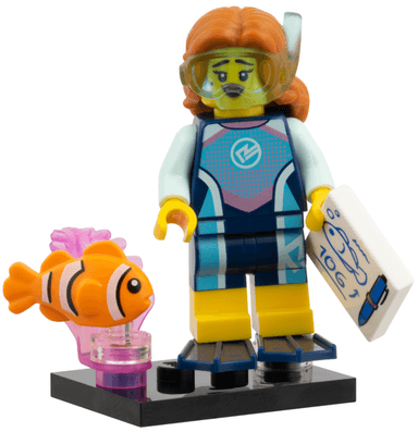 Marine Biologist, Series 29 (Complete Set with Stand and Accessories)