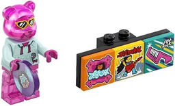 DJ Rasp-Beary, Vidiyo Bandmates, Series 2 (Complete Set with Stand and Accessories)